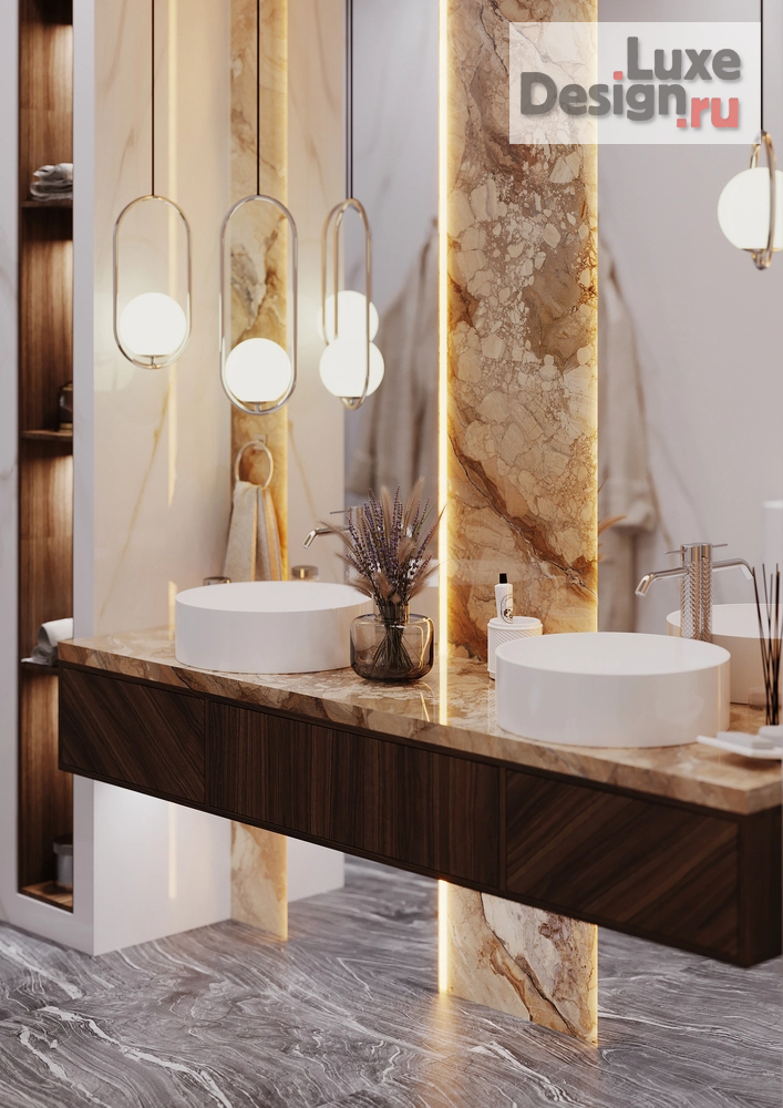 Дизайн интерьера трехкомнатной квартиры "ЖК Вишневый сад" (фото 11)