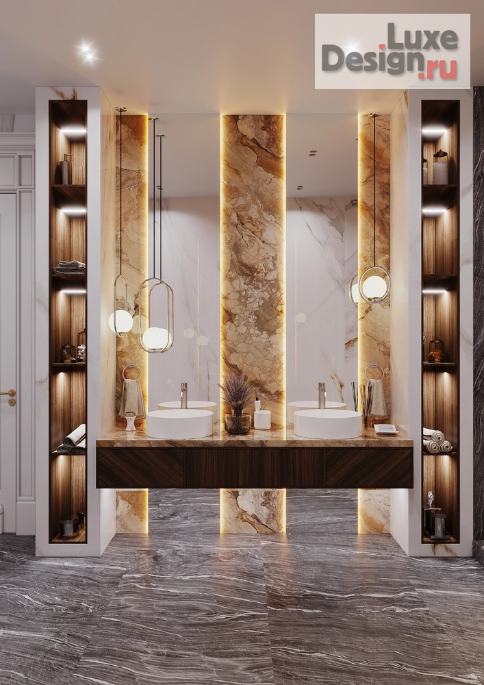 Дизайн интерьера трехкомнатной квартиры "ЖК Вишневый сад" (фото 12)