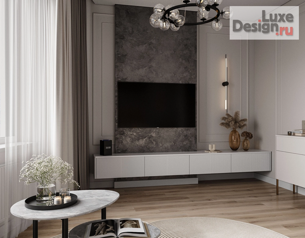 Дизайн интерьера двухкомнатной квартиры "ЖК PRIMAVERA (86,5 m²)" (фото 9)