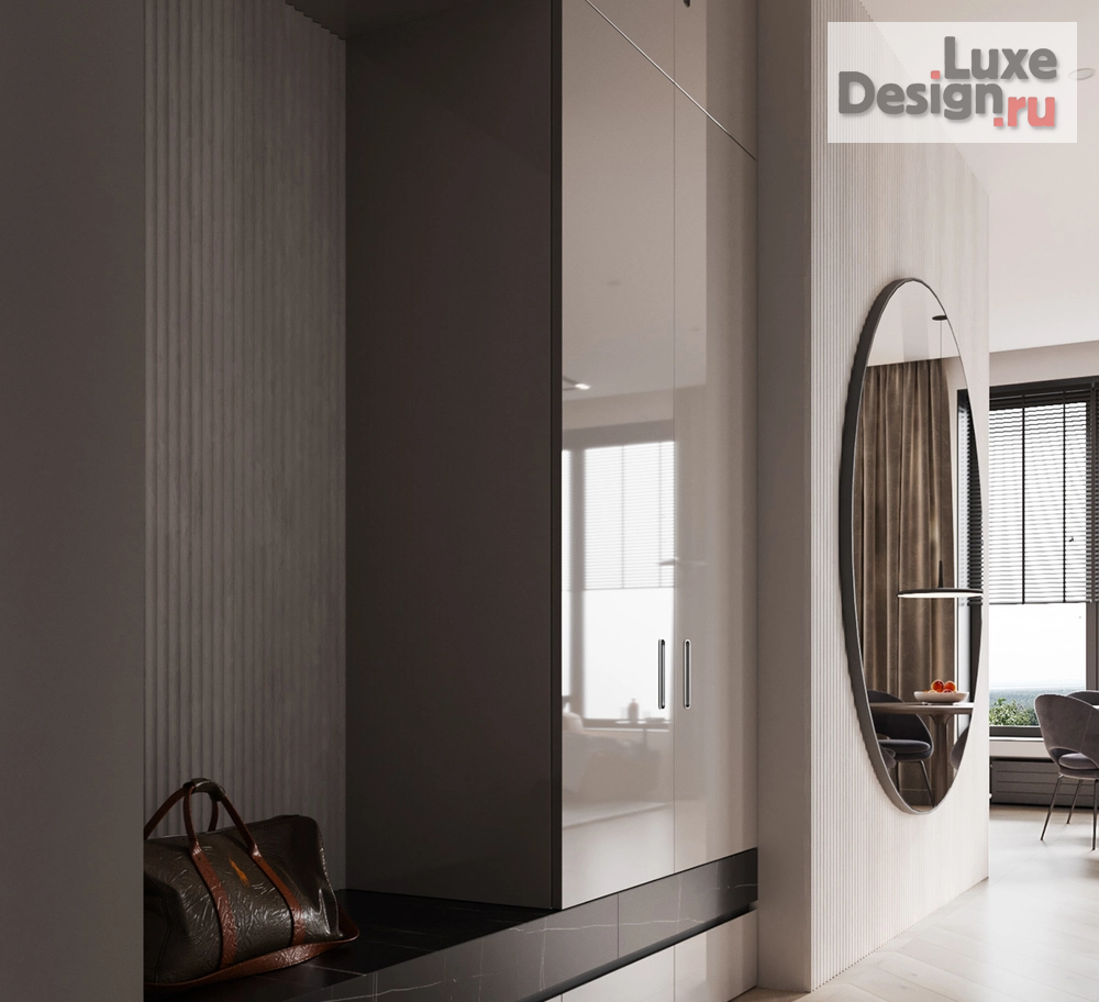 Дизайн интерьера двухкомнатной квартиры "ЖК ВТБ Арена парк (65 m²)" (фото 8)