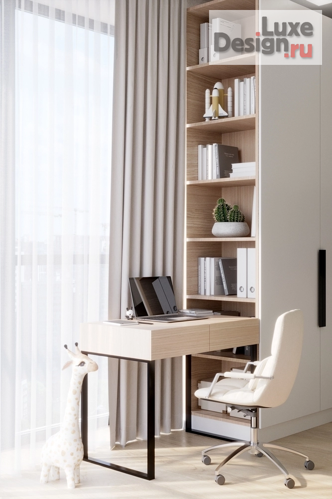 Дизайн интерьера двухкомнатной квартиры "ЖК МЕТРОПОЛИЯ (55 m²)" (фото 15)