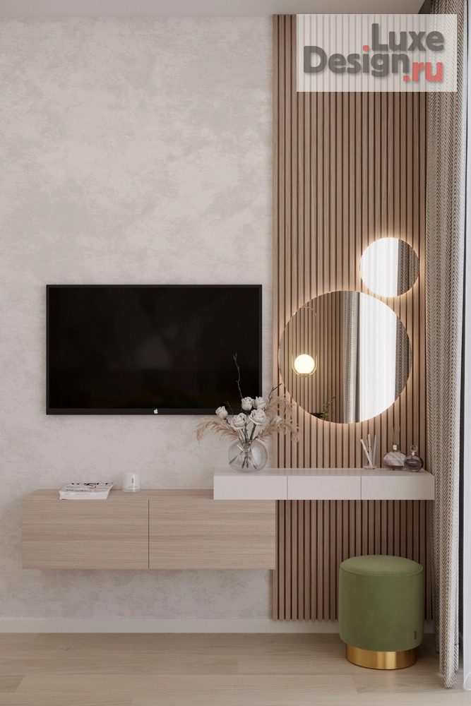 Дизайн интерьера двухкомнатной квартиры "ЖК МЕТРОПОЛИЯ (55 m²)" (фото 21)