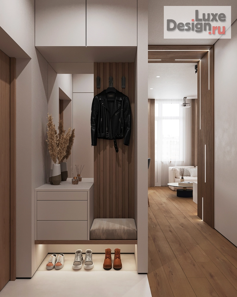 Дизайн интерьера трехкомнатной квартиры "Минималистичная простота" (фото 6)