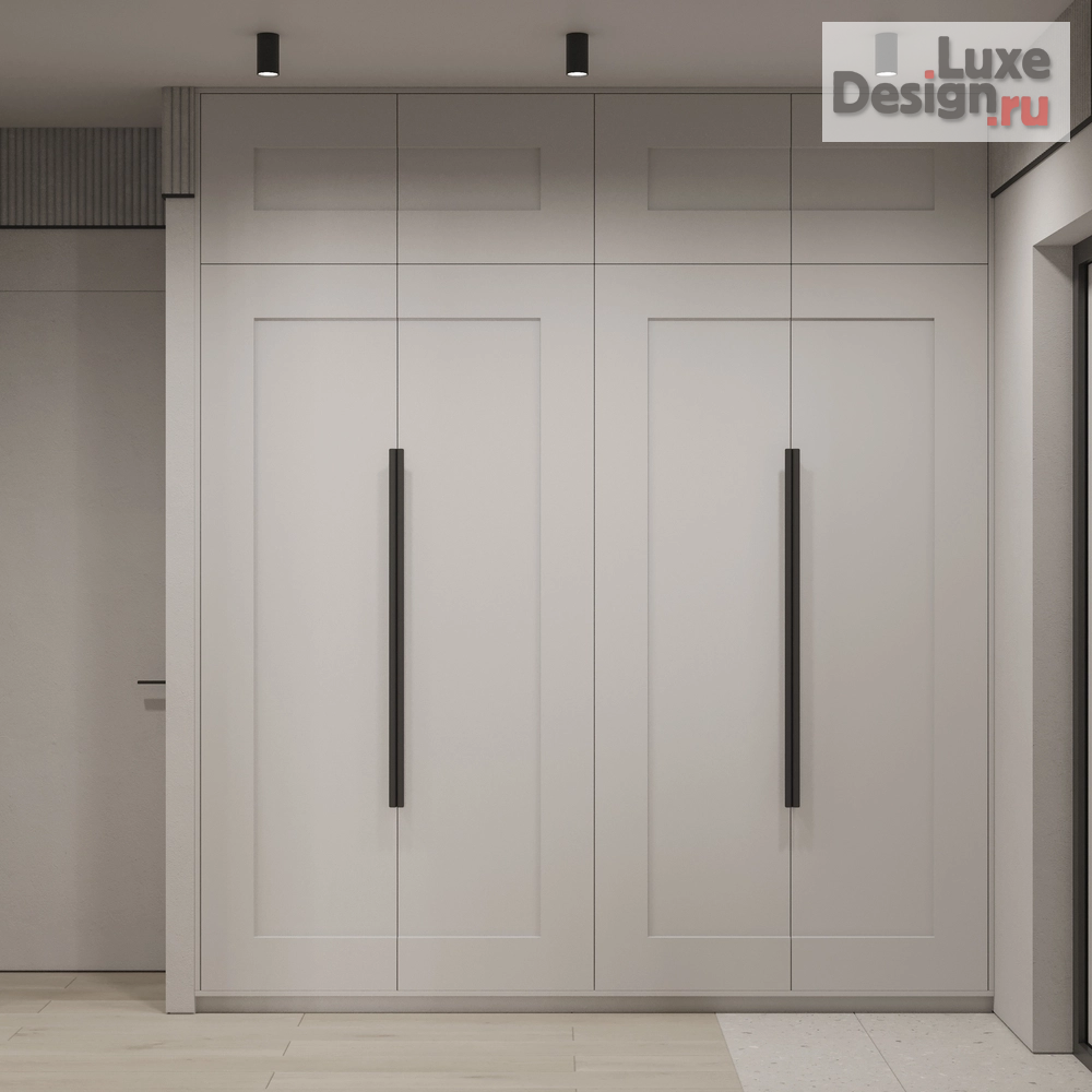 Дизайн интерьера четырехкомнатной квартиры "Минималистичный дизайн-проект большой квартиры" (фото 9) от дизайнера Меньшикова Дарья Павловна Дизайн интерьера четырехкомнатной квартиры "Минималистичный дизайн-проект большой квартиры" (фото 9)