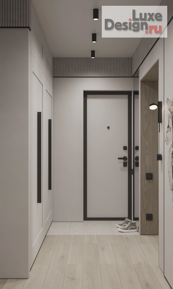 Дизайн интерьера четырехкомнатной квартиры "Минималистичный дизайн-проект большой квартиры" (фото 10) от дизайнера Меньшикова Дарья Павловна Дизайн интерьера четырехкомнатной квартиры "Минималистичный дизайн-проект большой квартиры" (фото 10)