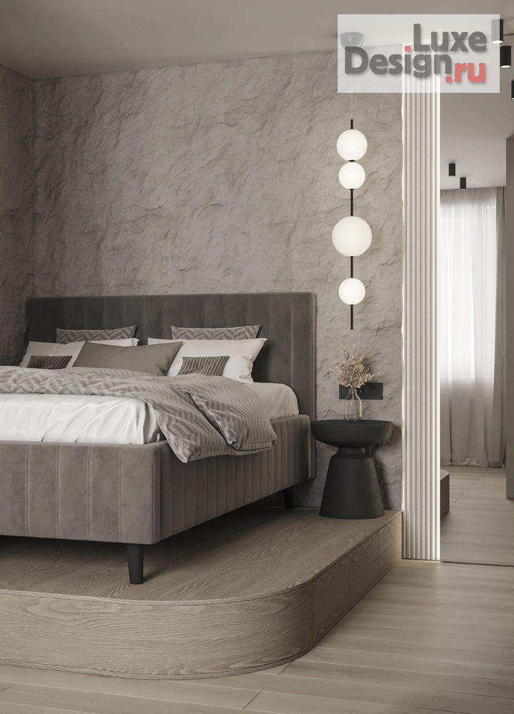 Дизайн интерьера четырехкомнатной квартиры "Минималистичный дизайн-проект большой квартиры" (фото 13) от дизайнера Меньшикова Дарья Павловна Дизайн интерьера четырехкомнатной квартиры "Минималистичный дизайн-проект большой квартиры" (фото 13)