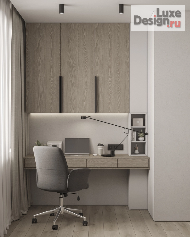 Дизайн интерьера четырехкомнатной квартиры "Минималистичный дизайн-проект большой квартиры" (фото 18) от дизайнера Меньшикова Дарья Павловна Дизайн интерьера четырехкомнатной квартиры "Минималистичный дизайн-проект большой квартиры" (фото 18)