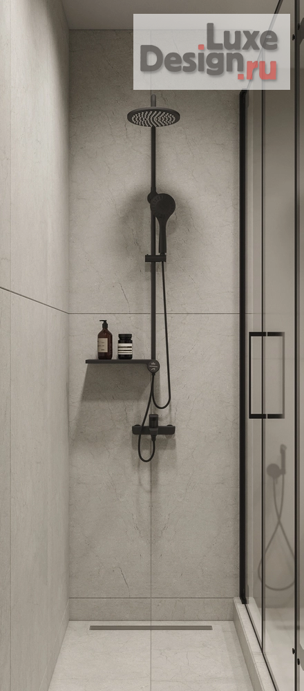 Дизайн интерьера четырехкомнатной квартиры "Минималистичный дизайн-проект большой квартиры" (фото 23) от дизайнера Меньшикова Дарья Павловна Дизайн интерьера четырехкомнатной квартиры "Минималистичный дизайн-проект большой квартиры" (фото 23)