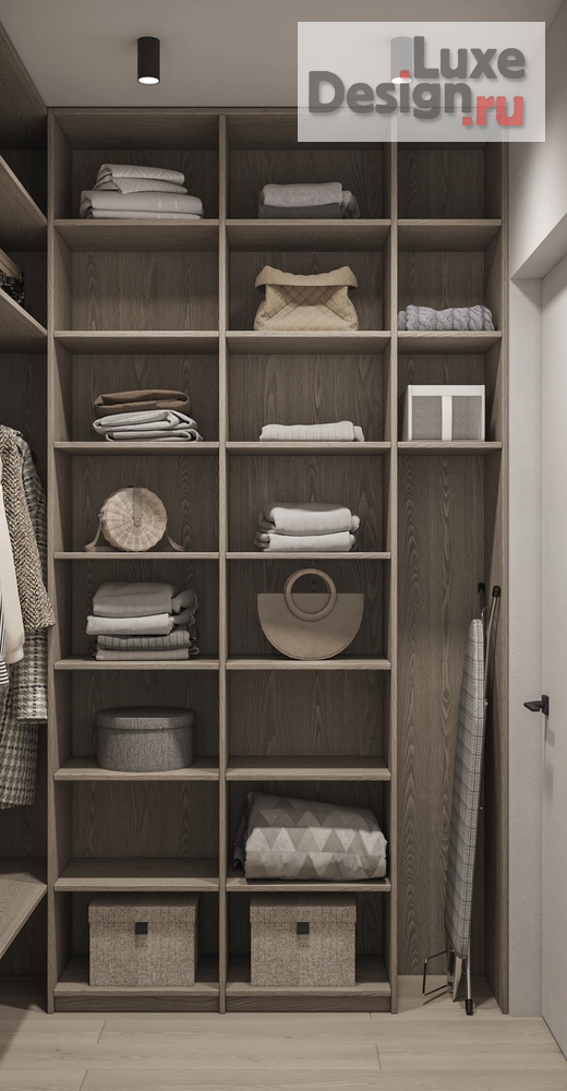 Дизайн интерьера четырехкомнатной квартиры "Минималистичный дизайн-проект большой квартиры" (фото 27) от дизайнера Меньшикова Дарья Павловна Дизайн интерьера четырехкомнатной квартиры "Минималистичный дизайн-проект большой квартиры" (фото 27)