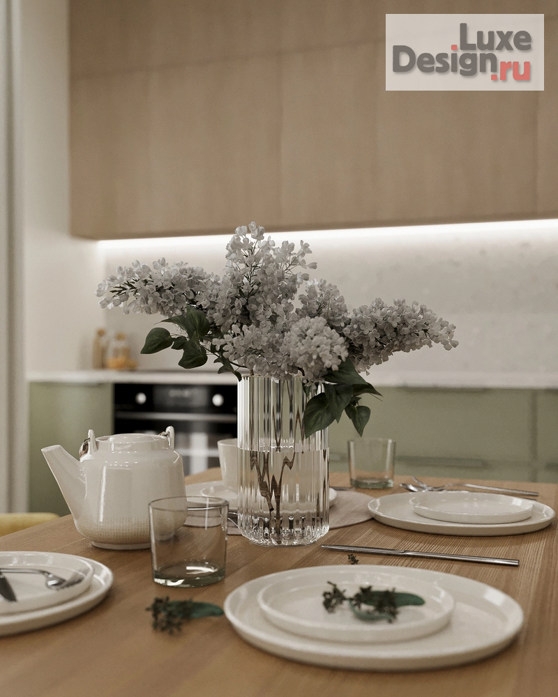 Дизайн интерьера гостиной "Яркий проект кухни-гостиной" (фото 8)