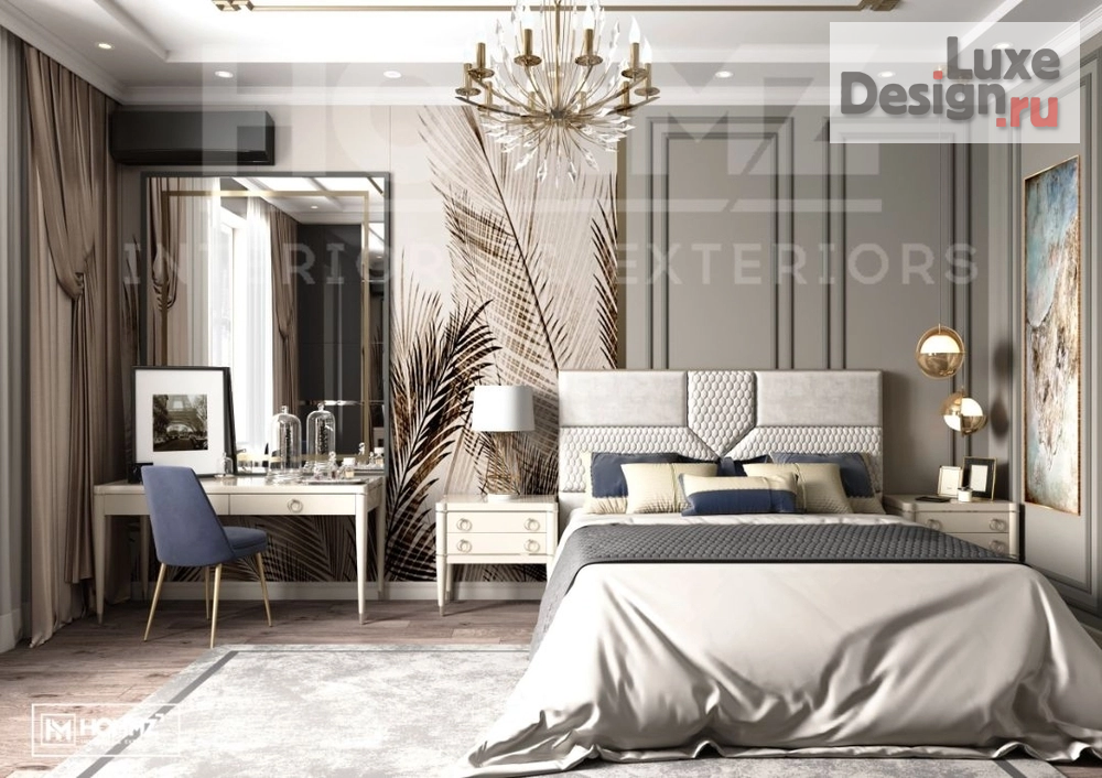 Дизайн интерьера спальни "Дизайн-интерьер спальни" (фото 5)