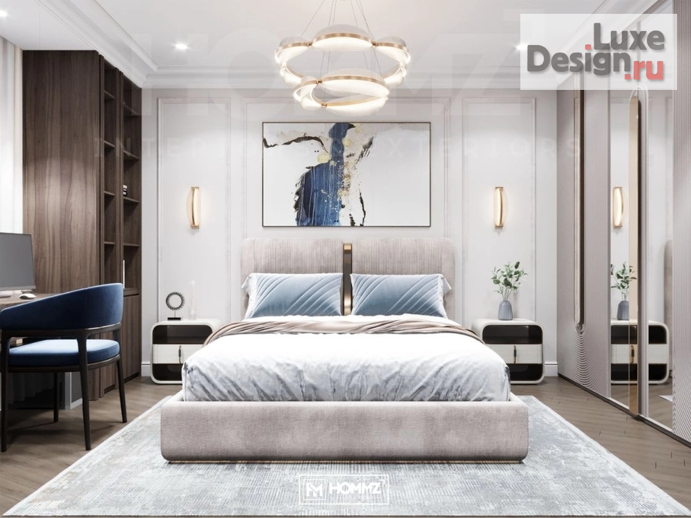 Дизайн интерьера спальни "Дизайн-интерьер спальни" (фото 6)