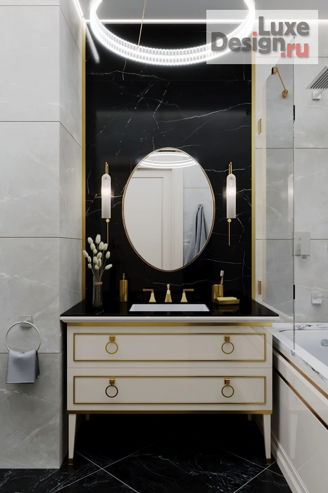 Дизайн интерьера двухкомнатной квартиры "Эстетика современной классики" (фото 16)