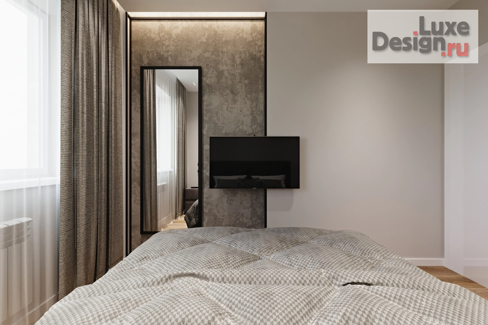 Дизайн интерьера трехкомнатной квартиры "Квартира ЖК "Семейный" Нижегородская обл." (фото 8) от дизайнера Отнюкова Оксана Дизайн интерьера трехкомнатной квартиры "Квартира ЖК "Семейный" Нижегородская обл." (фото 8)