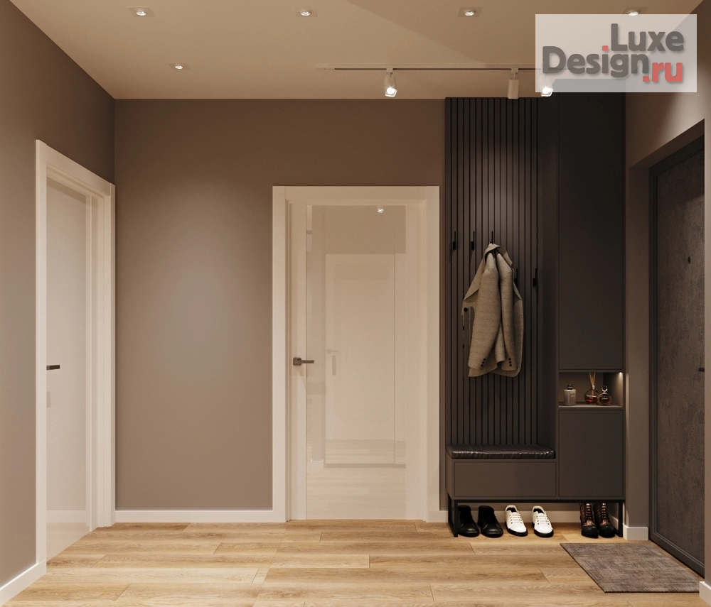 Дизайн интерьера трехкомнатной квартиры "Квартира ЖК "Семейный" Нижегородская обл." (фото 10) от дизайнера Отнюкова Оксана Дизайн интерьера трехкомнатной квартиры "Квартира ЖК "Семейный" Нижегородская обл." (фото 10)