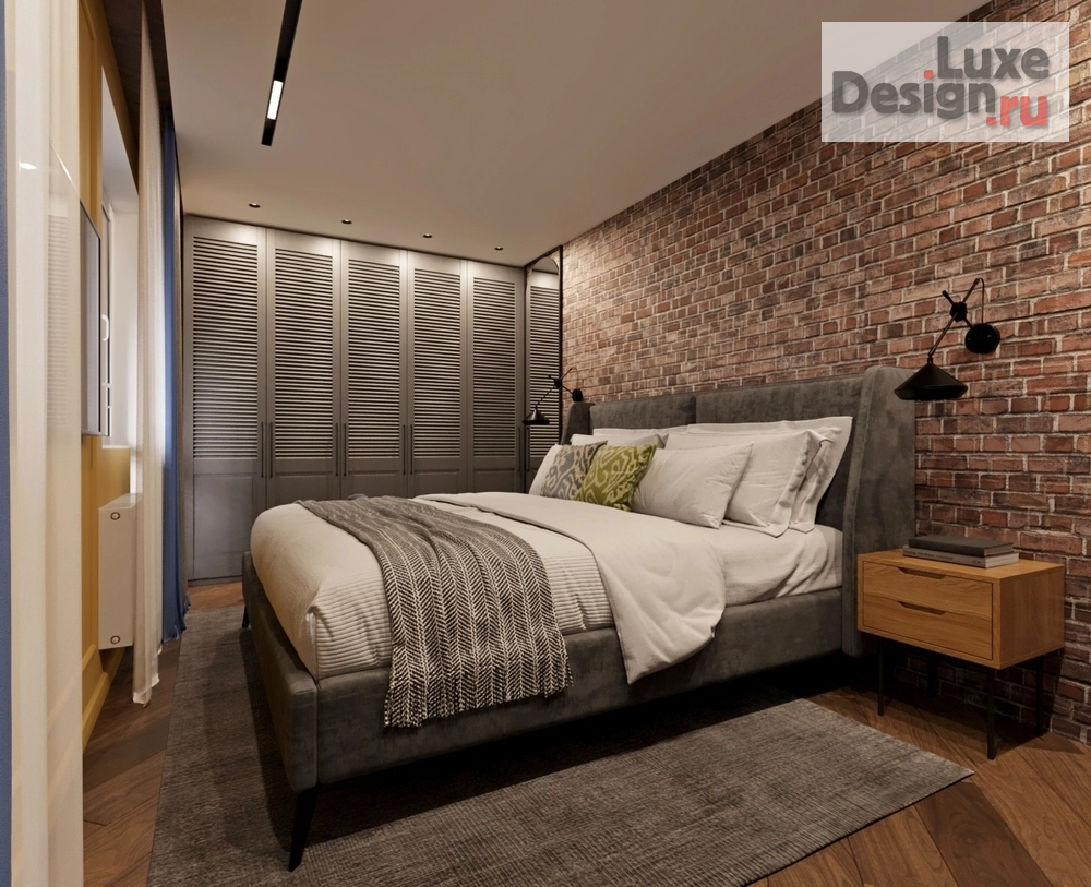 Дизайн интерьера двухкомнатной квартиры "Квартира в ЖК "Подкова"" (фото 1)