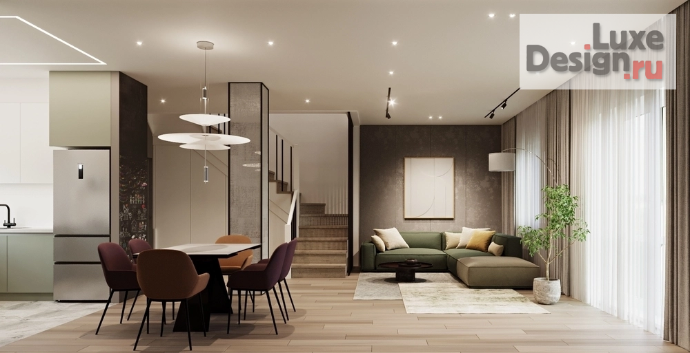 Дизайн интерьера загородного дома "Дом в КП "Новая Опалиха" Нижегородской обл." (фото 5)