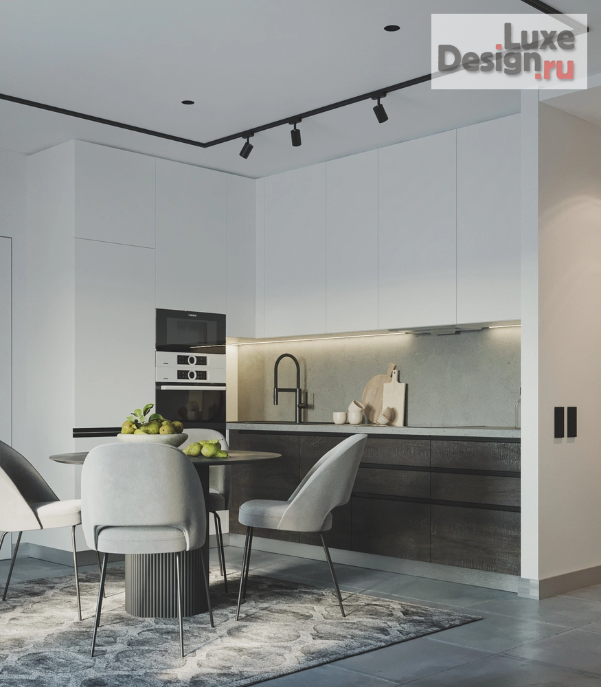 Дизайн интерьера двухкомнатной квартиры "Квартира в ЖК "Ренессанс"" (фото 5)