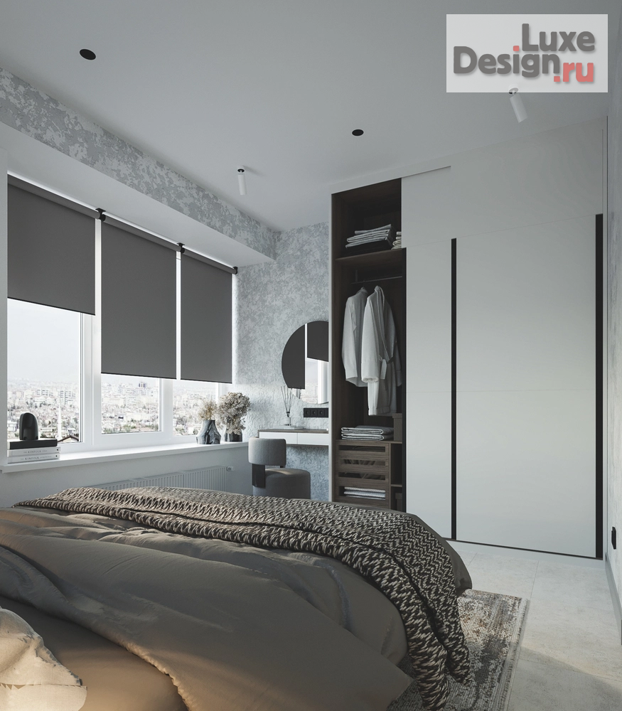 Дизайн интерьера двухкомнатной квартиры "Квартира в ЖК "Ренессанс"" (фото 12)