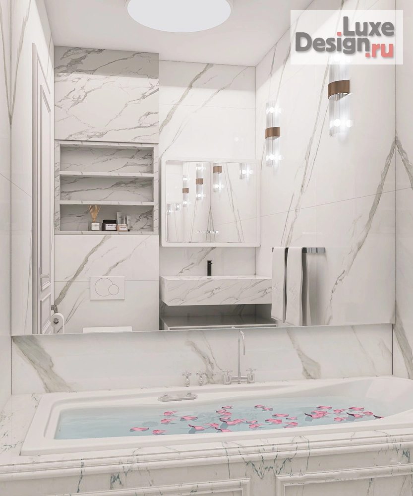 Дизайн интерьера квартиры студии "Небольшая светлая студия под сдачу в аренду" (фото 9)