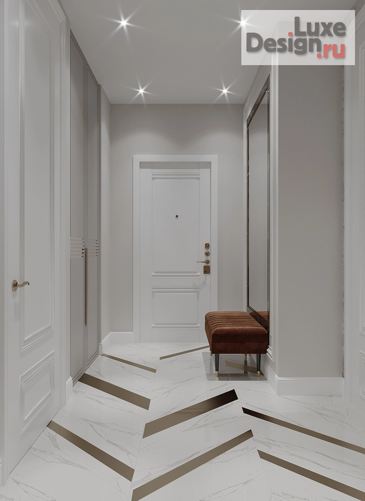 Дизайн интерьера трехкомнатной квартиры "Современная классика" (фото 14)