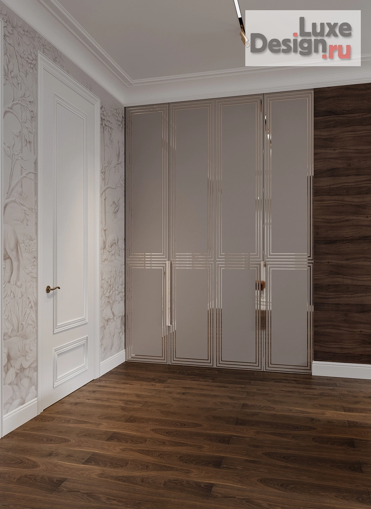 Дизайн интерьера трехкомнатной квартиры "Современная классика" (фото 17)