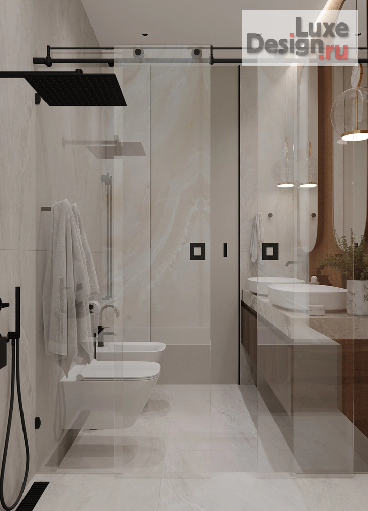 Дизайн интерьера двухкомнатной квартиры "Интерьер квартиры на Новослободской " (фото 20)