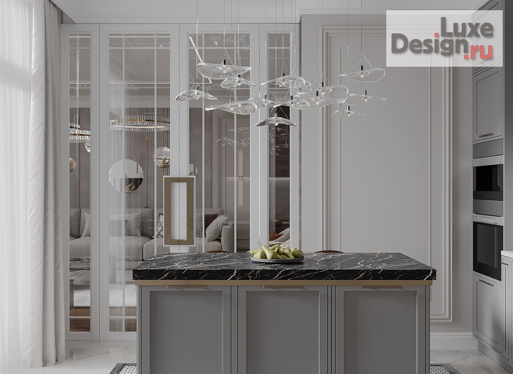 Дизайн интерьера трехкомнатной квартиры "Современная классика" (фото 20)