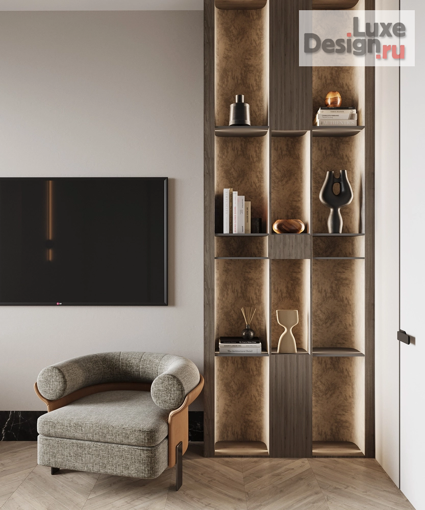 Дизайн интерьера двухкомнатной квартиры "Современная квартира " (фото 38)