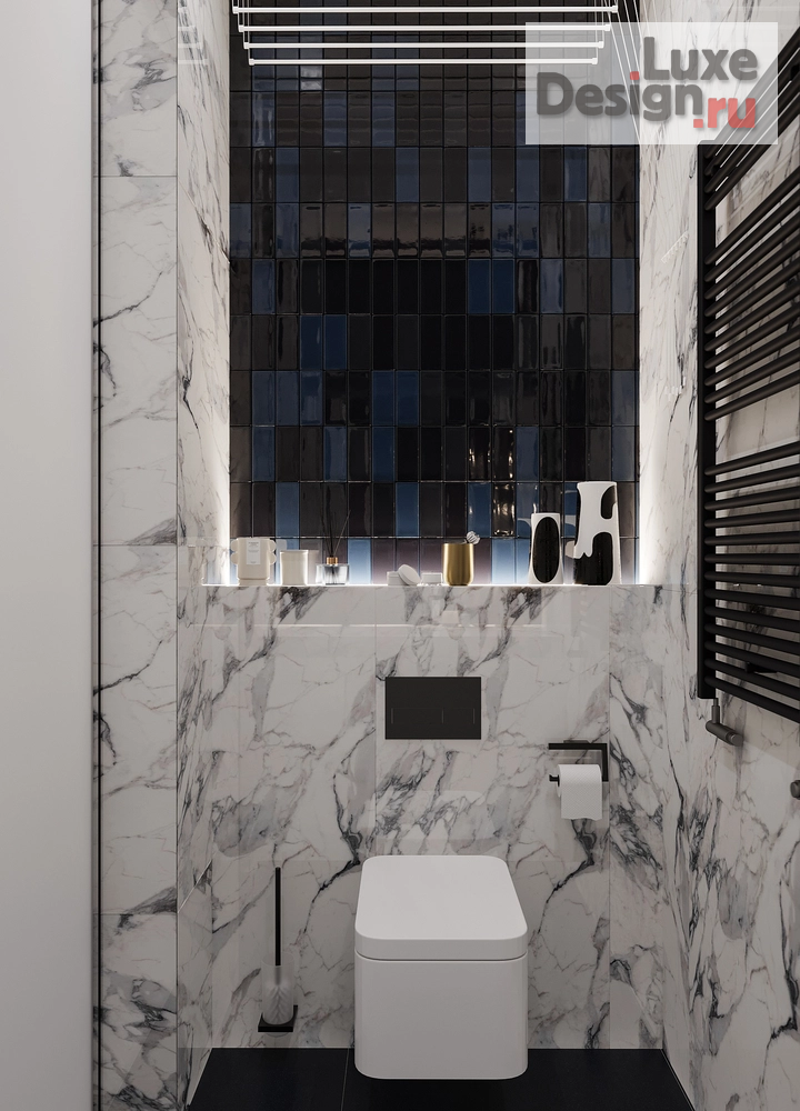 Дизайн интерьера двухкомнатной квартиры "Интерьер квартиры на Новослободской " (фото 28)