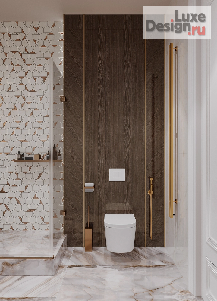 Дизайн интерьера трехкомнатной квартиры "Современная классика" (фото 37)