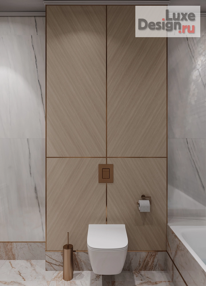 Дизайн интерьера трехкомнатной квартиры "Современная классика" (фото 44)