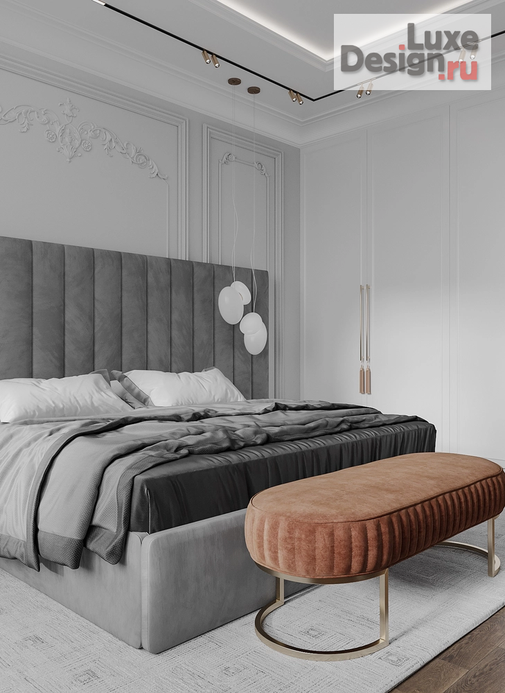 Дизайн интерьера трехкомнатной квартиры "Современная классика" (фото 56)