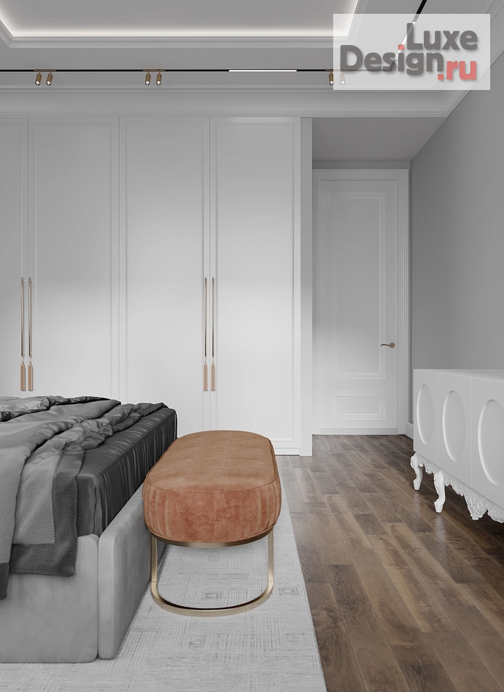 Дизайн интерьера трехкомнатной квартиры "Современная классика" (фото 57)