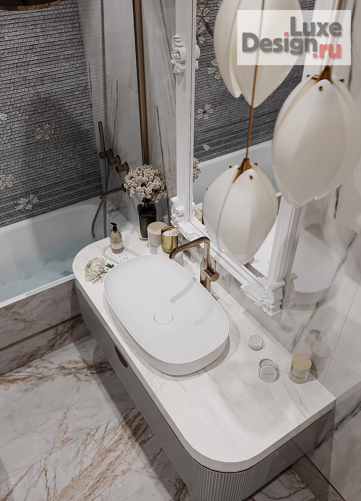 Дизайн интерьера трехкомнатной квартиры "Современная классика" (фото 47)