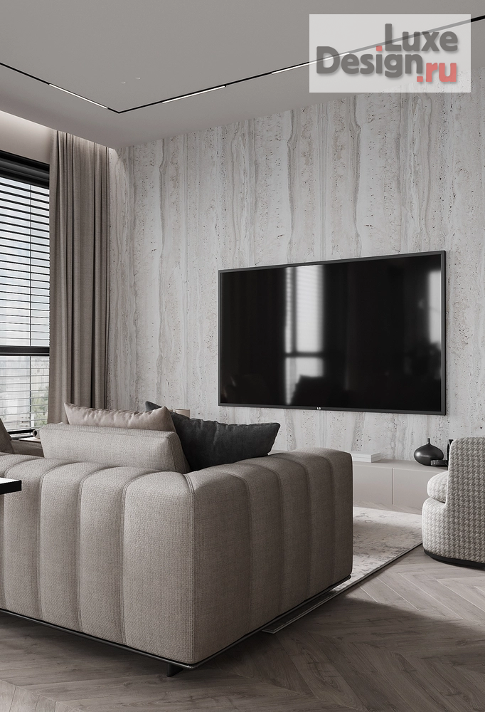 Дизайн интерьера двухкомнатной квартиры "Современная квартира " (фото 4)