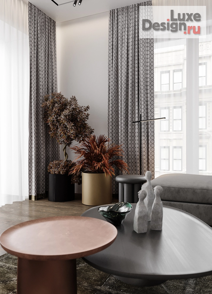 Дизайн интерьера двухкомнатной квартиры "Интерьер квартиры на Новослободской " (фото 8)