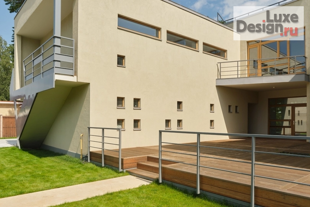 Частная архитектура "Загородная вилла под Звенигородом" (фото 10)