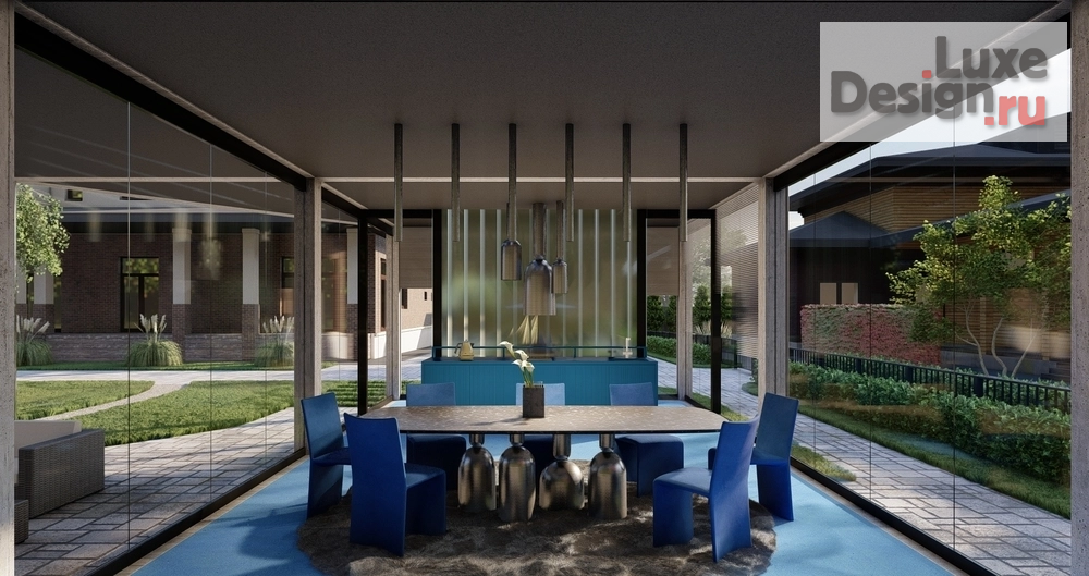 Частная архитектура "Садовый павильон в стиле метамодернизма" (фото 5)