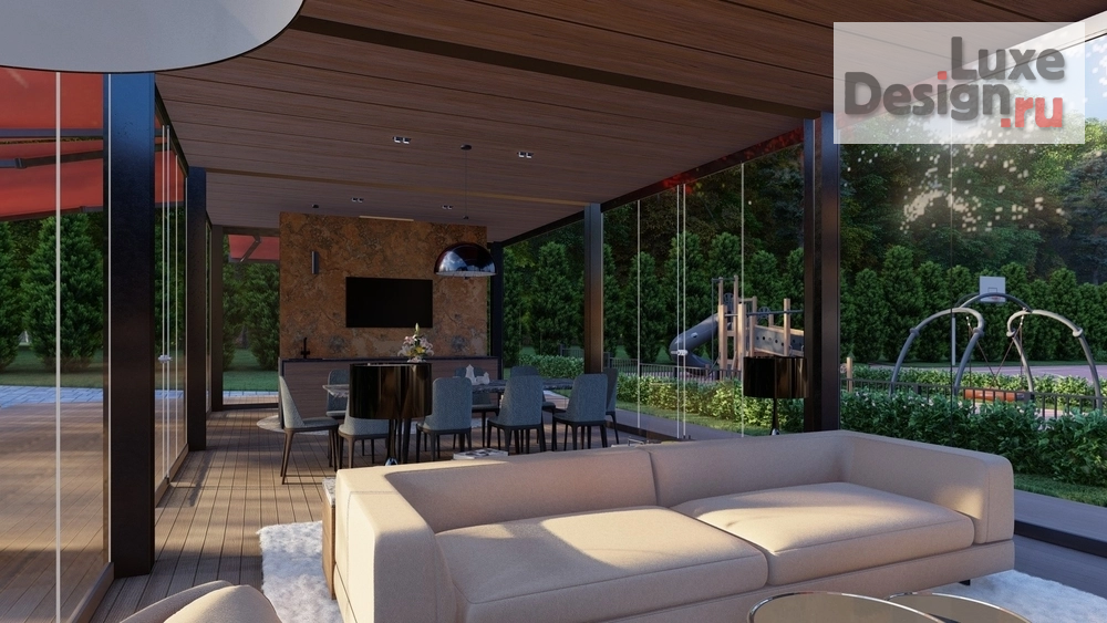 Частная архитектура "Садовый павильон для отдыха" (фото 6)