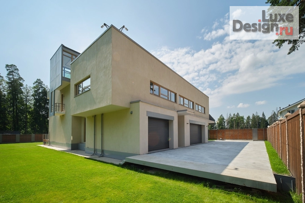 Частная архитектура "Загородная вилла под Звенигородом" (фото 7)