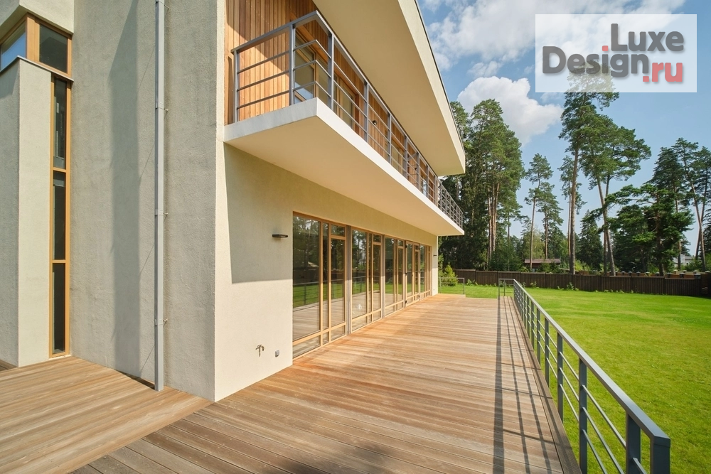 Частная архитектура "Загородная вилла под Звенигородом" (фото 8)