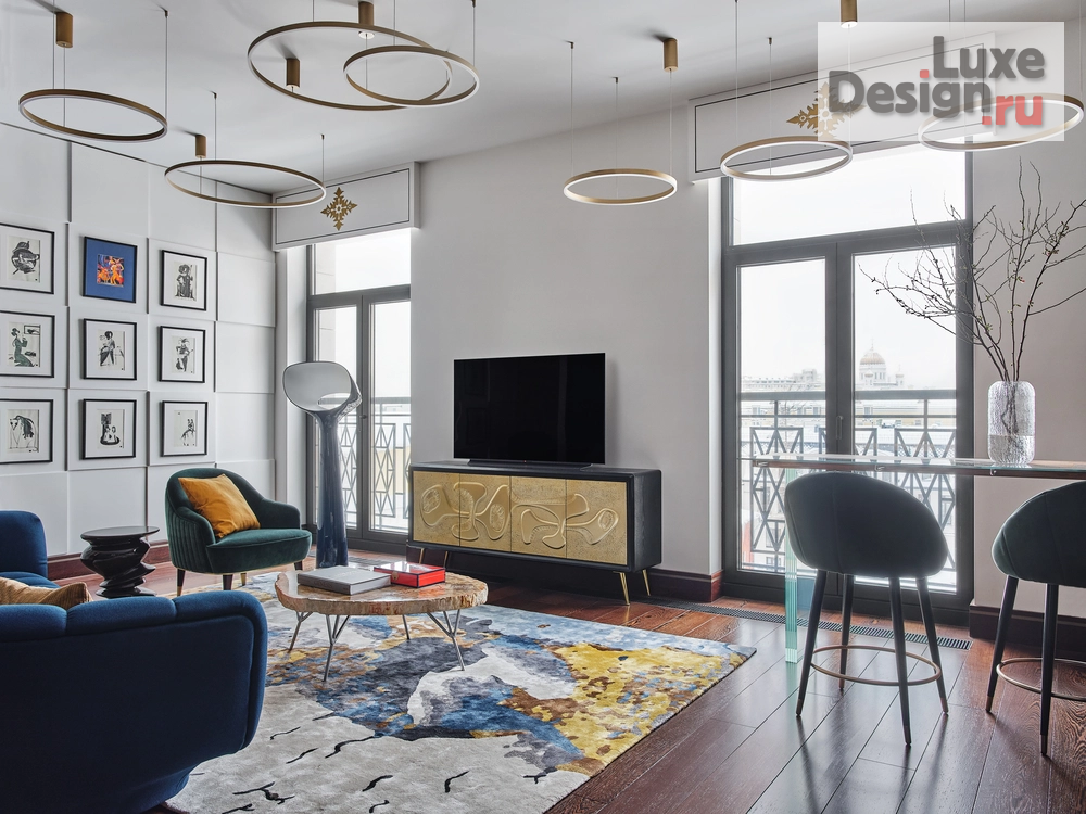 Дизайн интерьера двухкомнатной квартиры "Аппартаменты для отдыха" (фото 4)