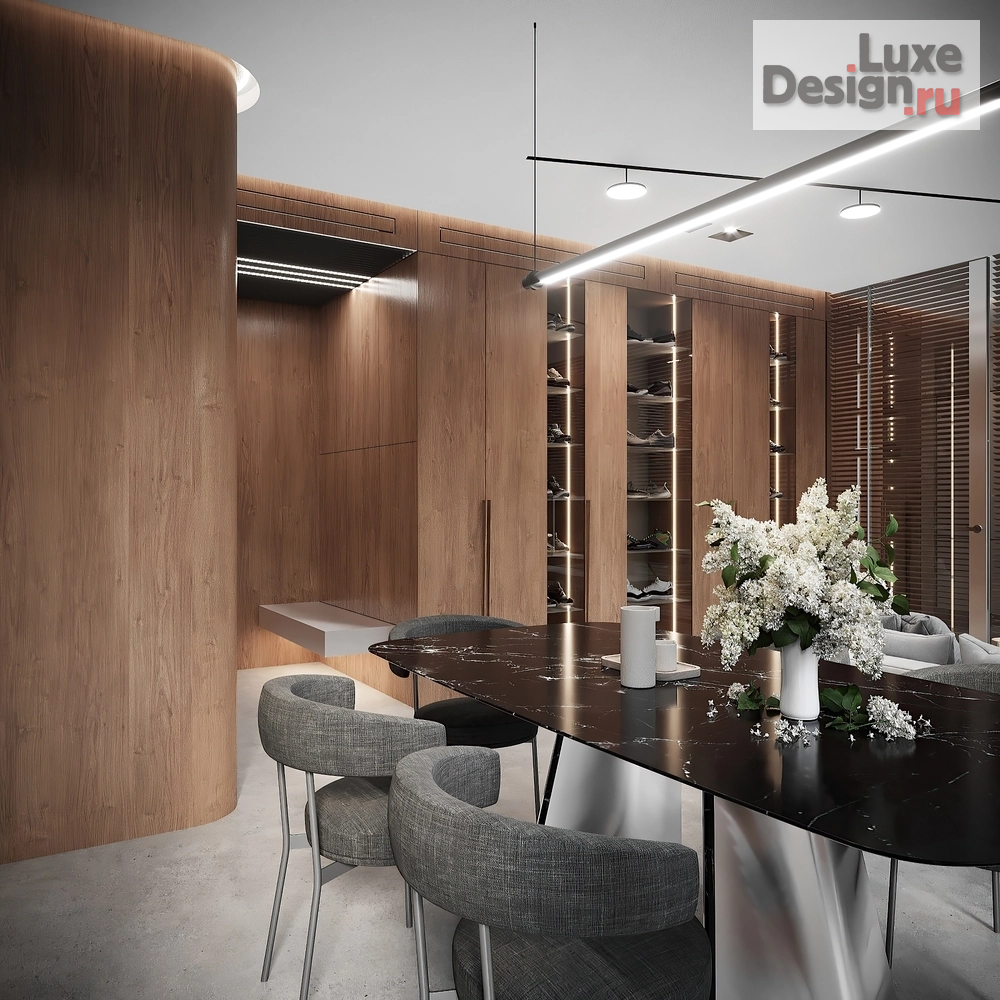 Дизайн интерьера трехкомнатной квартиры "Современная квартира для молодого человека" (фото 5)