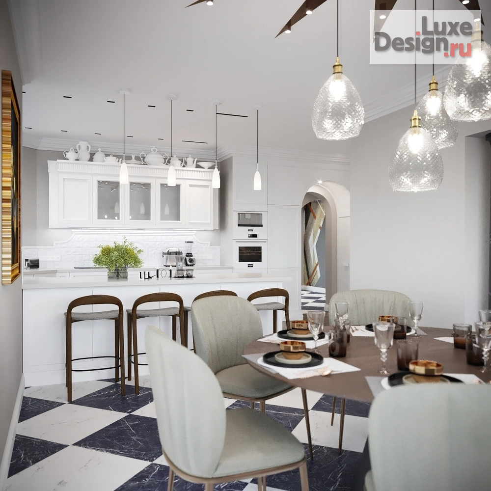 Дизайн интерьера загородного дома "Интерьер загородного жилого дома " (фото 17)