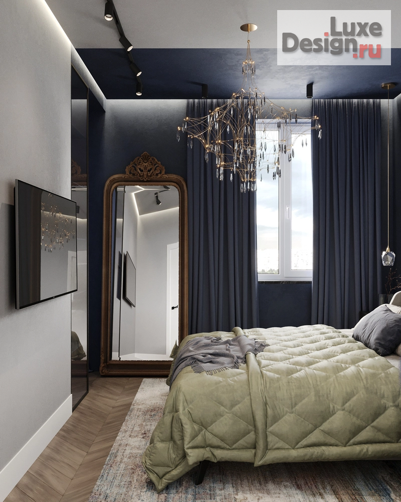 Дизайн интерьера однокомнатной квартиры "Мистический интерьер для таролога в ЖК "Мой Адрес на Береговом"" (фото 11)