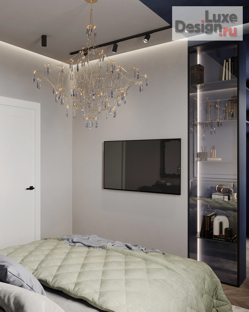 Дизайн интерьера однокомнатной квартиры "Мистический интерьер для таролога в ЖК "Мой Адрес на Береговом"" (фото 12)