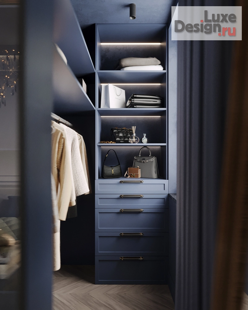 Дизайн интерьера однокомнатной квартиры "Мистический интерьер для таролога в ЖК "Мой Адрес на Береговом"" (фото 14)