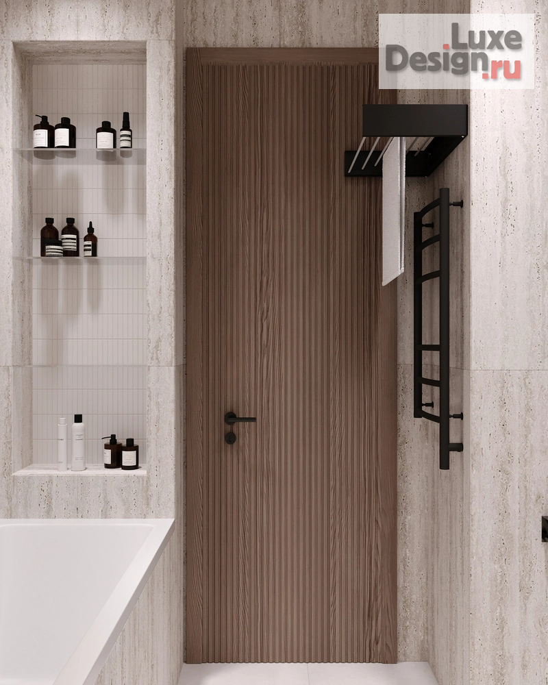 Дизайн интерьера однокомнатной квартиры "Квартира в стиле джапанди в ЖК "ЗИЛАРТ"" (фото 23)