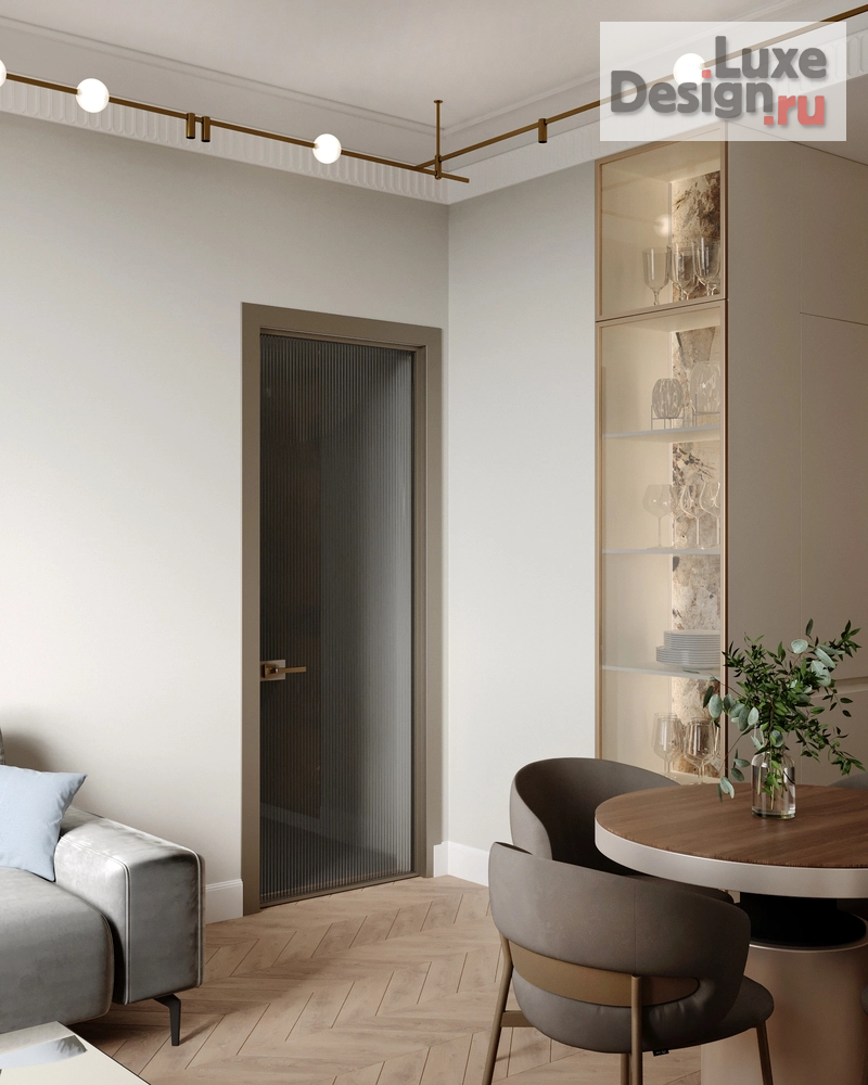 Дизайн интерьера однокомнатной квартиры "Проект SKY в ЖК "ЗИЛАРТ"" (фото 2)